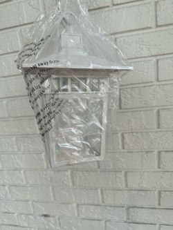 White Pendant Light