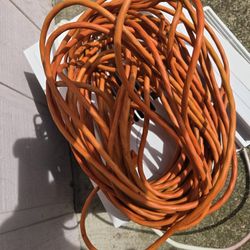 Heavy-Duty Orange Extension Cord ~100 ft (98.5 ft)
