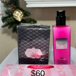 Victoria Secret Perfume & Lotion Set $60  Firm ( Pu 75216 Illinois & Marsalis) Comes In Vs Gift Bag