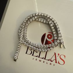 Sterling Silver Tennis Chain 