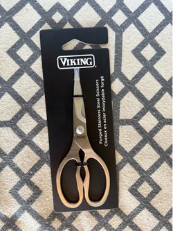 Viking Professional Forged Stainless Steel Kitchen Shears - Brand New