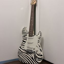 Zebra Mahar Electric Guitar
