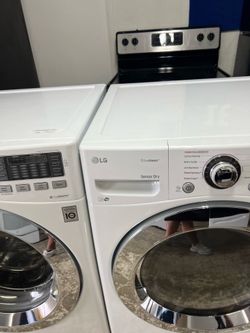 Nice front load washer and dryer