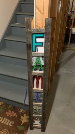 Wooden Family Sign
