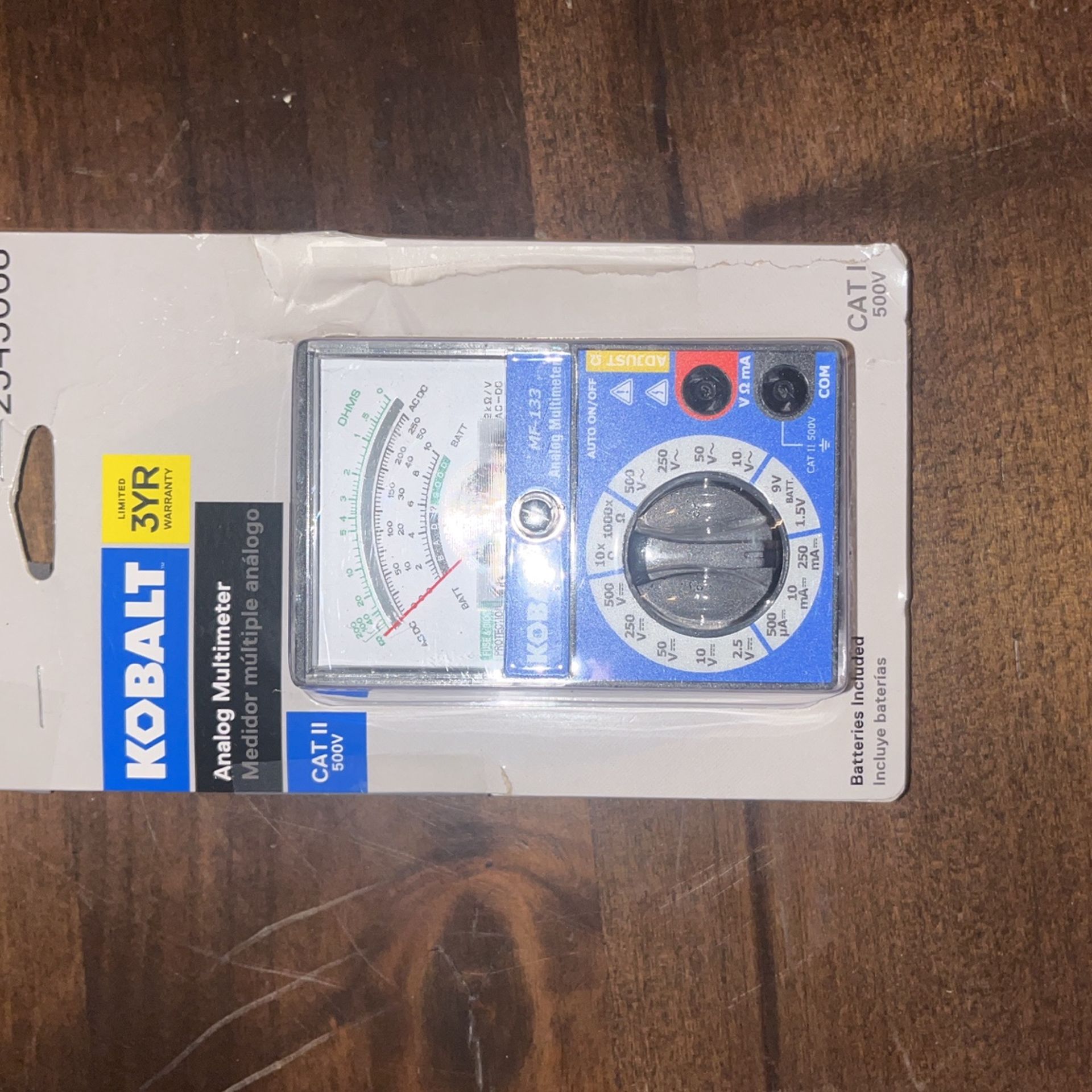 Kobalt Analog Multimeter