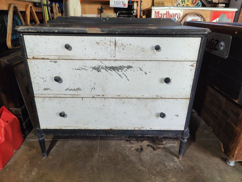 Vintage Doehler, Metal Dresser