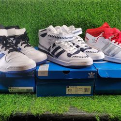 Adidas Forum Mid Fy6796/Gy3814/Fy6819 All 3 For 1 Price Lot Sale