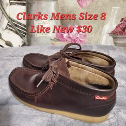 Mens Clark's Stinson Boot Size 8