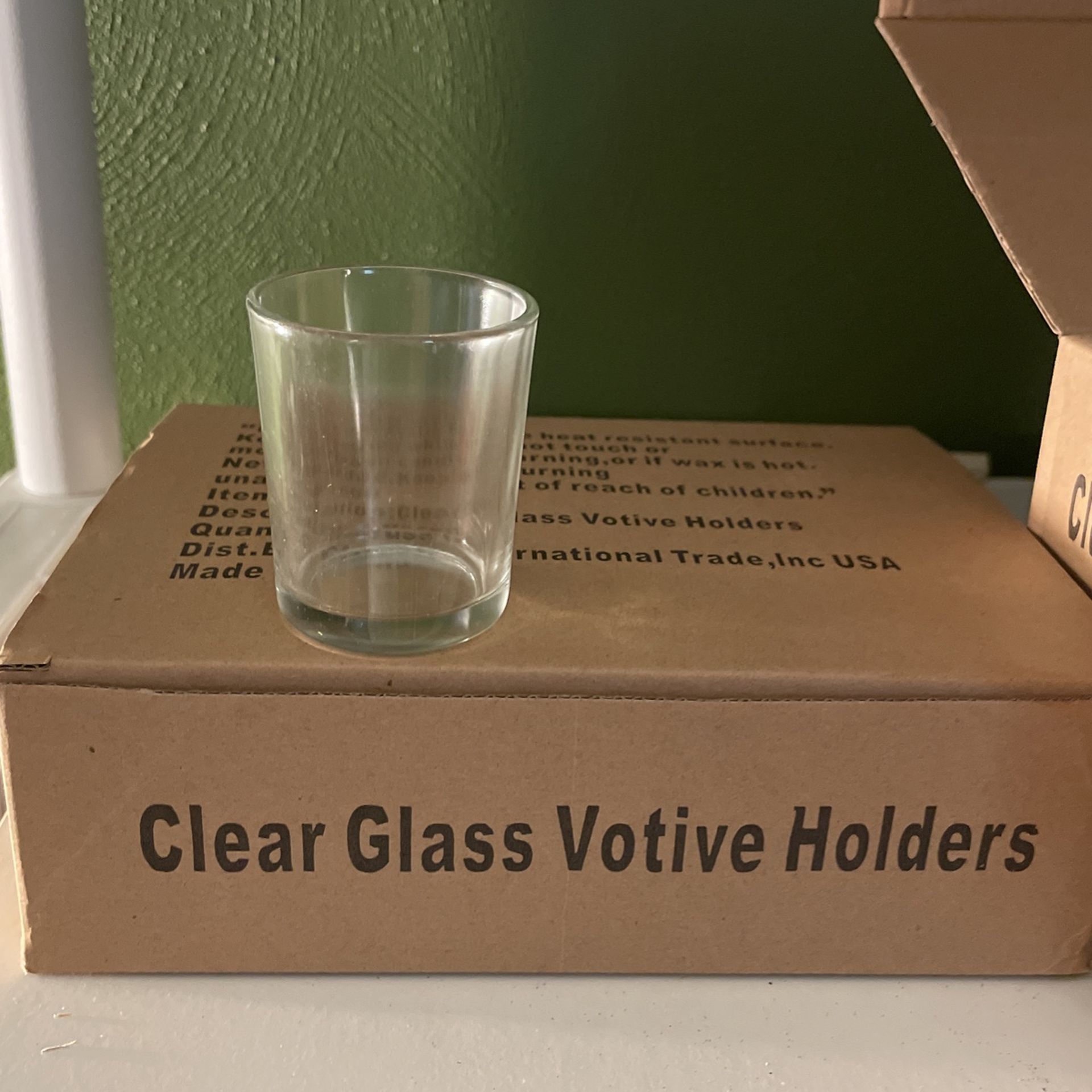 Votive Holders Clear Glass