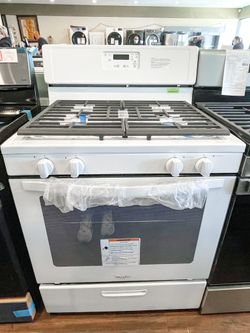 Whirlpool Gas Range WFG320M0MW White - New, Authorized Dealer