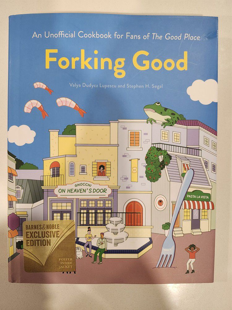 
Forking Good: An Unofficial Cookbook for Fans of The Good Place