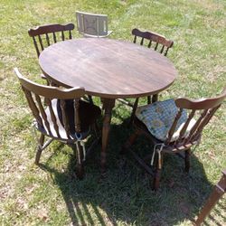 Solid Wood Dinette Set