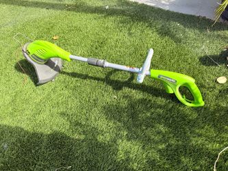 Green works electric grass trimmer