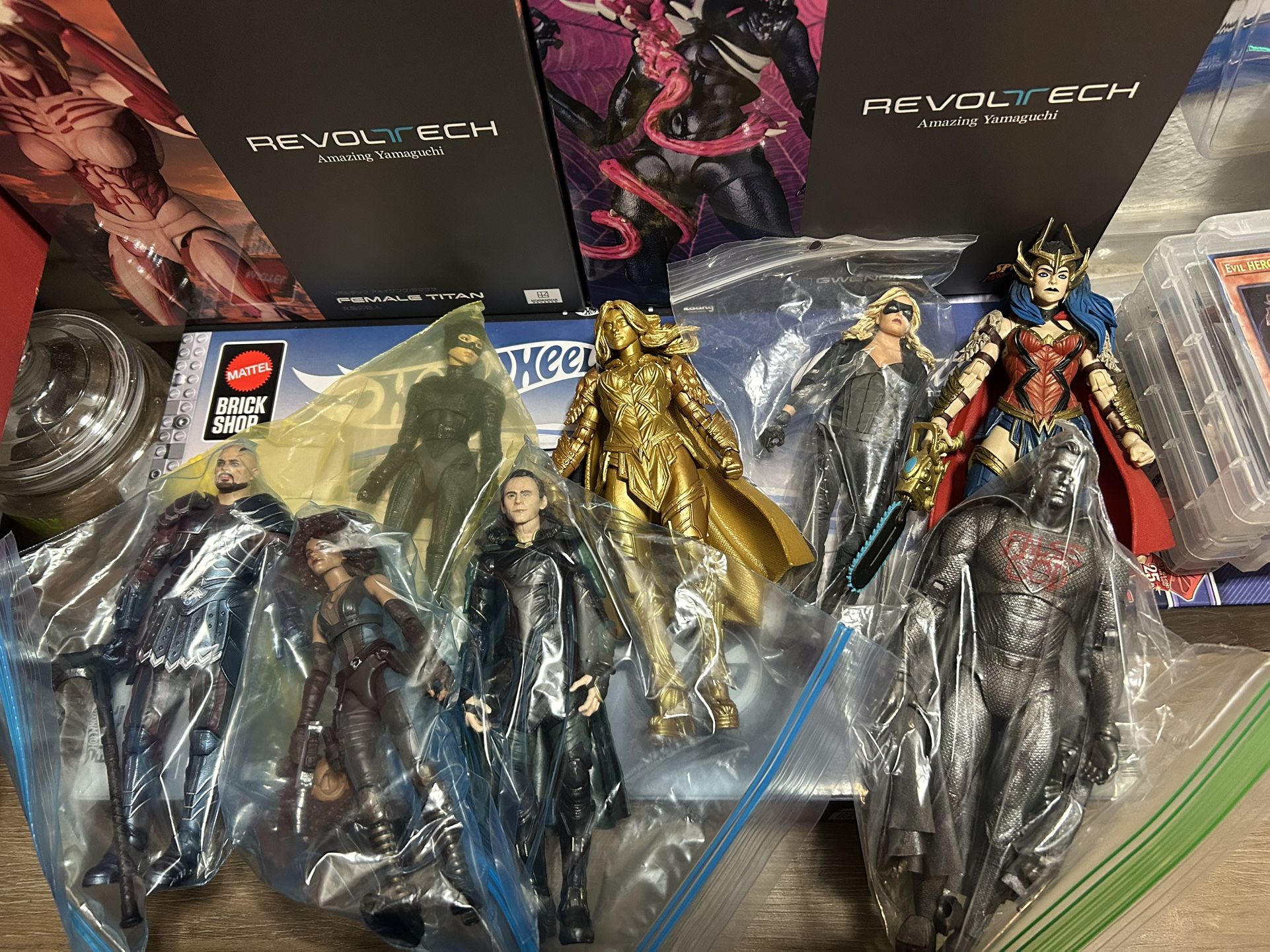 Marvel And DC Figures