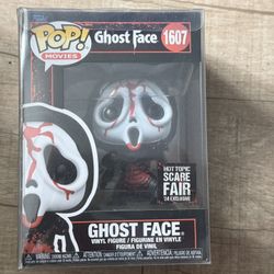 Funko POP! Ghost Face #1607 Bloody – Hot Topic Scare Fair 2024 Exclusive w/ Protector