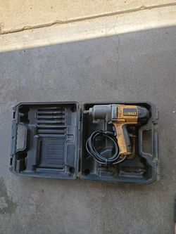 DeWalt impact with case 7.5 amps!