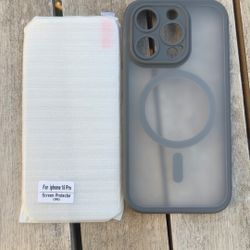 iPhone 16 Pro Case/screen Protector 