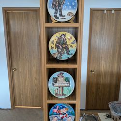 Collectible clown plates, Red Skelton, Emmett Kelly Jr, Ron Lee, John McClelland