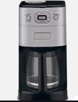 CUISINART Grind & Brew  - 12-Cup COFFEE MAKER -  Black/Silver