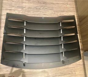Back window louver
