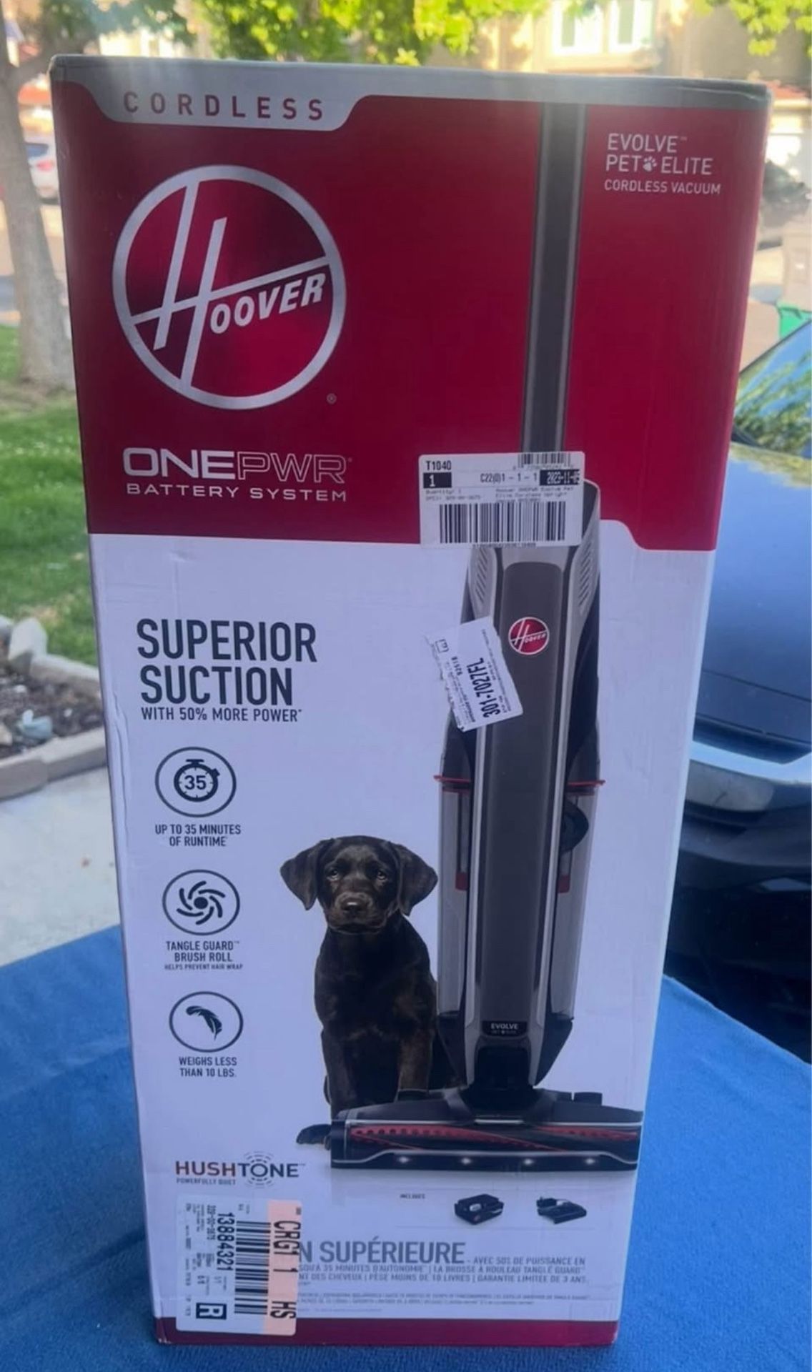 New Hoover Cordless Evolve Pet Elite