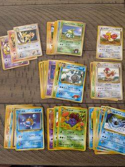 Vintage Japanese Pokémon Cards