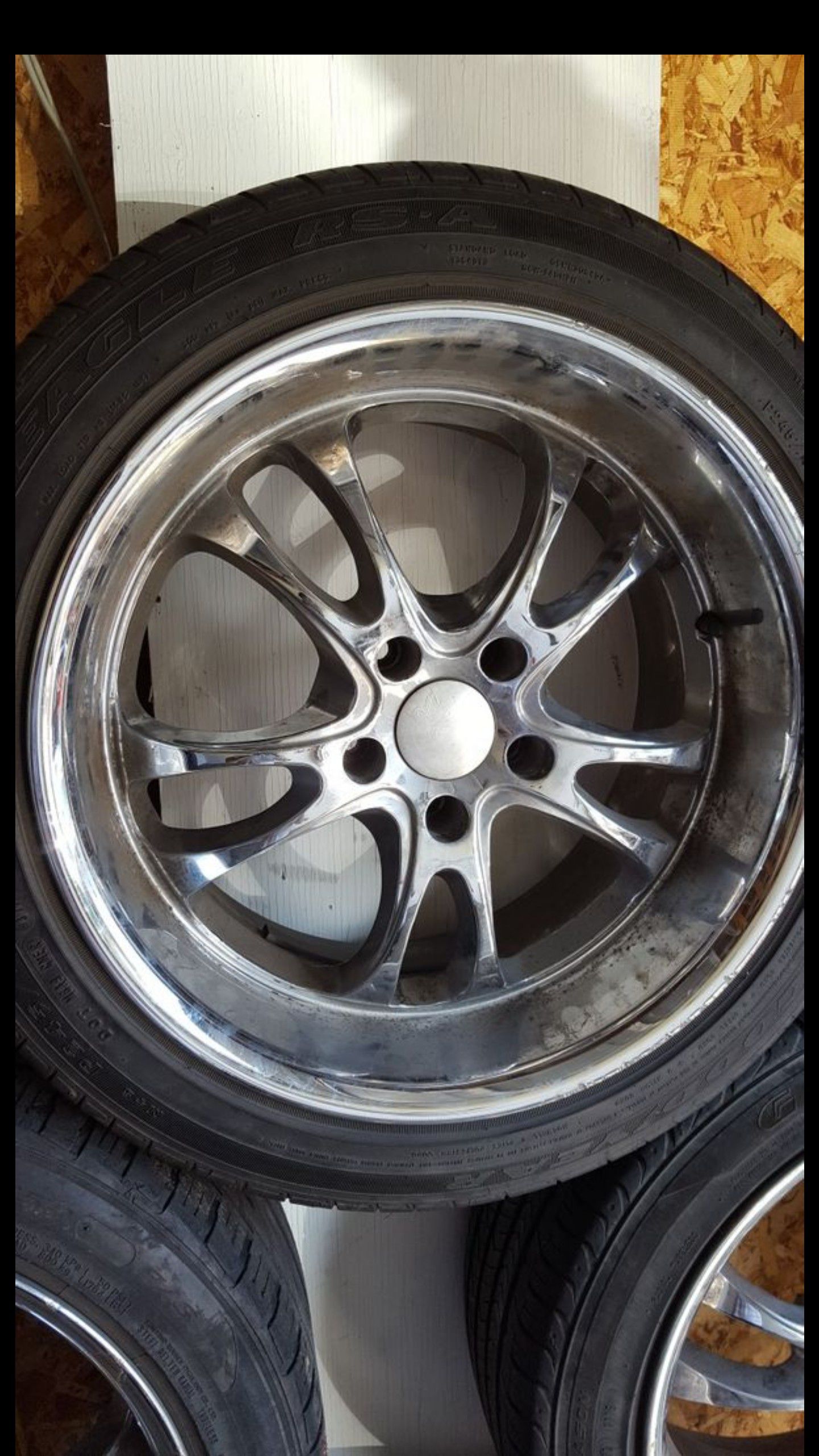 18" 5/114.3 for sale $150 or trade for boxing equipment