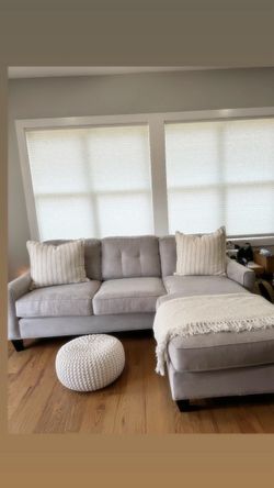 Light grey couch