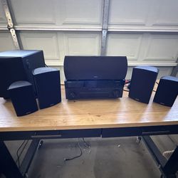 5.1 Surround Sound System Yamaha Definitive Technology 