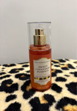 Sweet Cinnamon Pumpkin Body Mist by Bath & Body Works, Travel Spray 8 fl oz