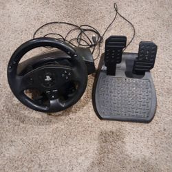 Thrustmaster T80 Racing Wheel and pedal set