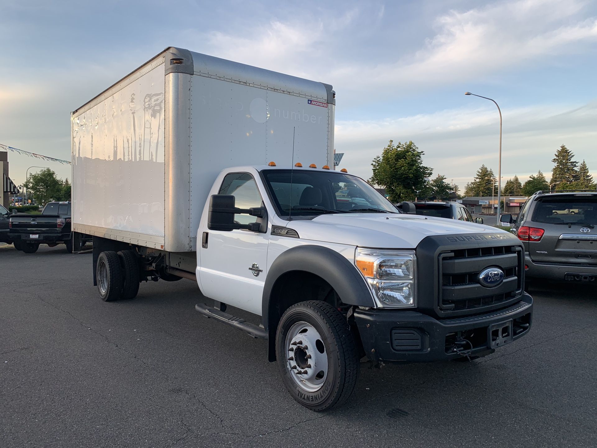 2012 Ford F450 box truck