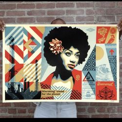 Swan Song Screen Print Obey