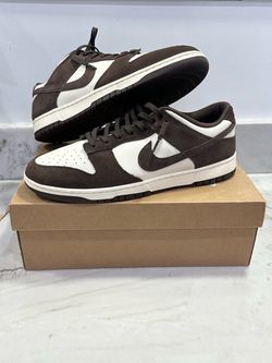 Nike Dunk Low Retro Casual Shoes Pale Ivory/Pale Ivory/ Baroque Brown