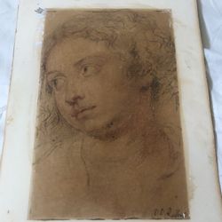 Head Of A Woman Famous Artist From 1600 Peter Paul Rubbens 