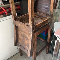 Wood chairs 2x $60
