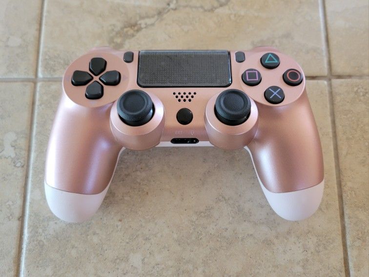PS4 Controller - Rose Gold - Playstation 4 - Bluetooth - Wireless - PS3 - Playstation 3 - Steam - PC