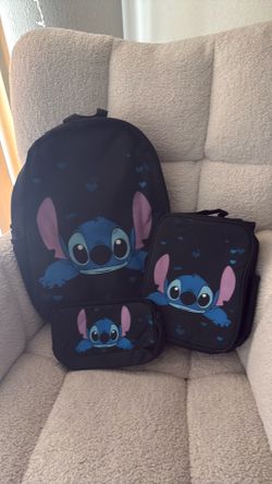 STITCH BACKPACK SET