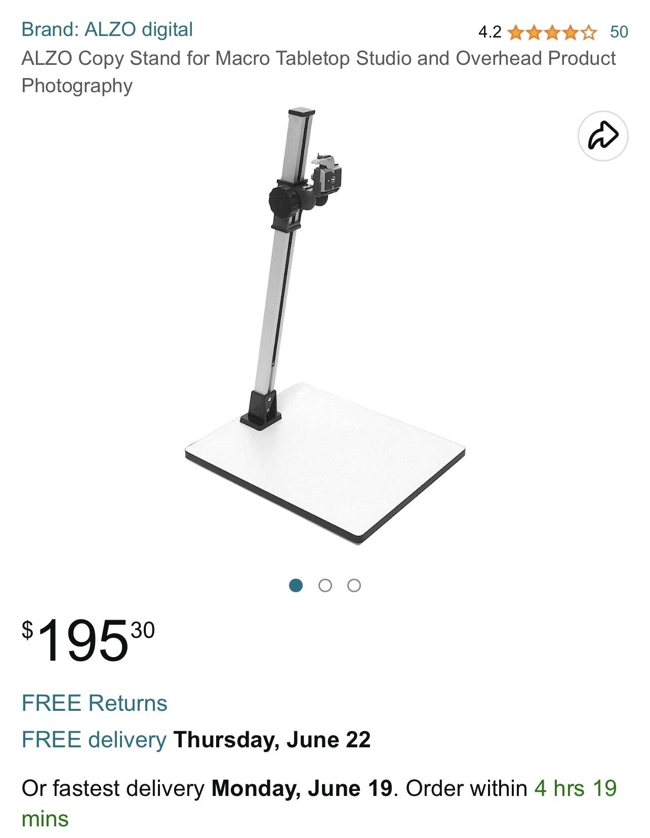 Animation Down Shooter Camera Stand