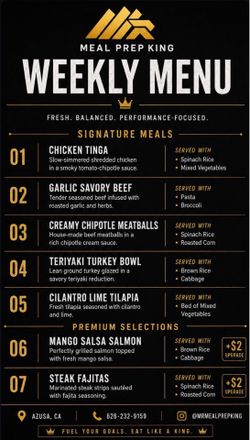 Meal prep