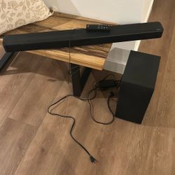 Soundbar With Subwoofer 