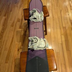 Arbor Snowboard, K2 Boots, Flow Omni Bindings 