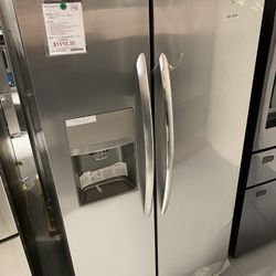 Frigidaire Gallery Stainless Steel 25.5 Cu. Ft. Side-by-Side Refrigerator 