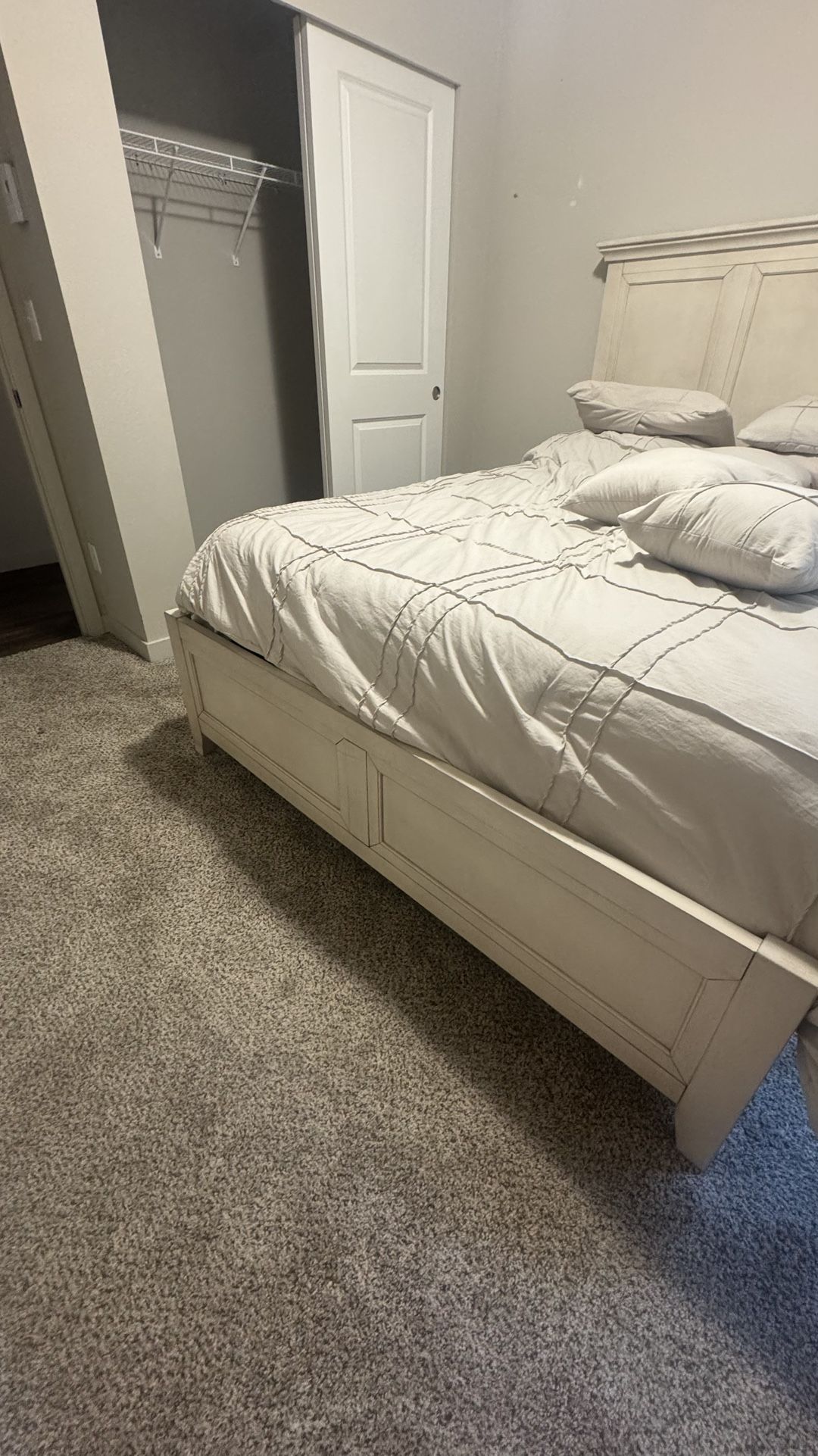 Queen Size Bed Frame (mattress Optional)