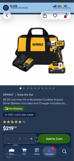 Impact +bateria+ cargador