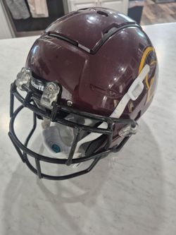 Football helmet and pads