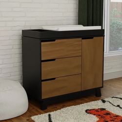 3-Drawer Dresser with Removable Changing Tray