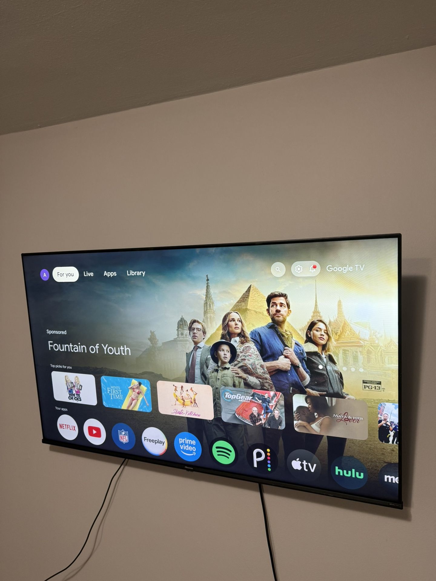 55In Hisense TV