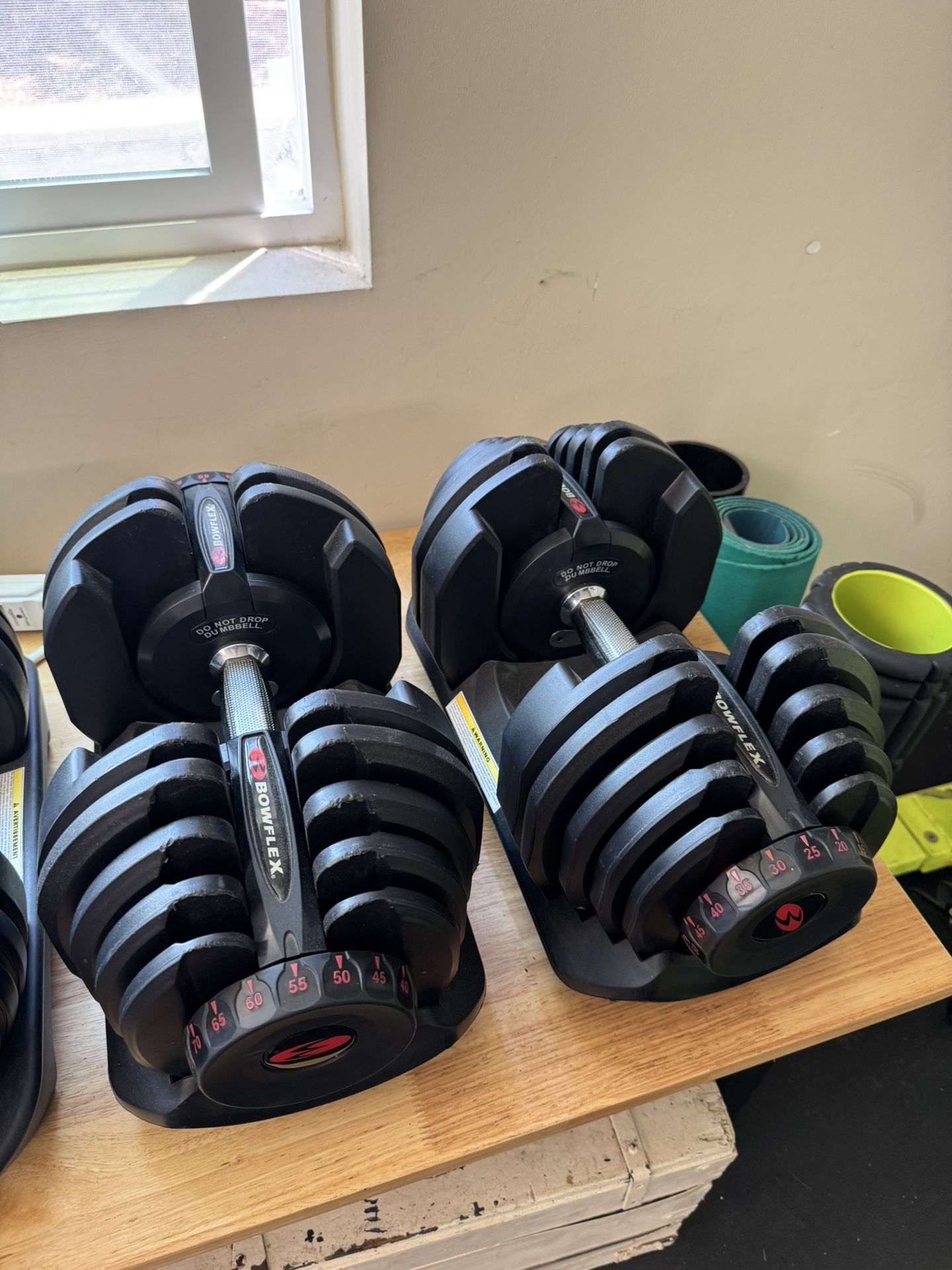 Bowflex 1090 Adjustable Dumbbell Set (Read Description)