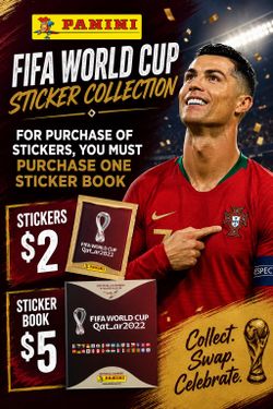 PANINI FIFA WORLD CUP BOOKS/STICKERS